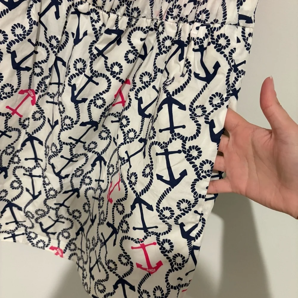 Lilly Pulitzer Esmeralda Dress strapless anchor dress in Ahoy There‎ pink small - Picture 5 of 7